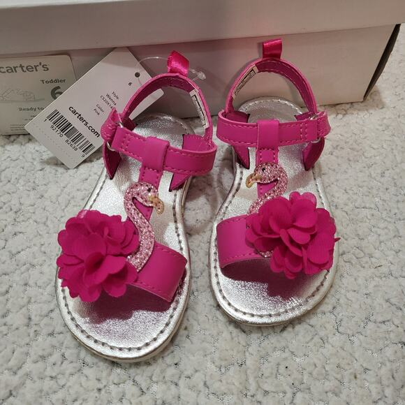 NEW Carter's Unisex Wenna Rain Boot  PINK SIZE  6 M US Big Kid - Picture 1 of 5